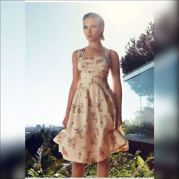 MANGO flower midi dress  - Picture 10 of 10